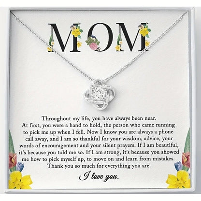 Sentimental To My Mom Necklace - Perfect Mom Gift From Daughter