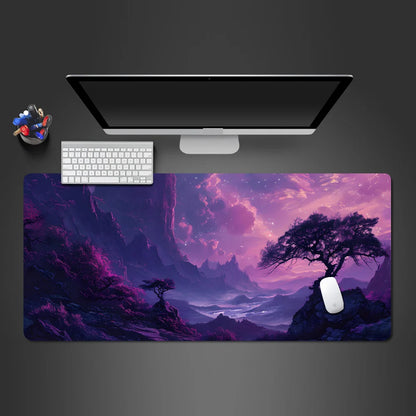 Mouse Pad sakura landscape desk accessories Mat Gamer