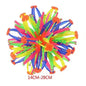Children's magic telescopic ball outdoor flower ball