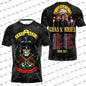 Guns N’ Roses 2025 World Tour Schedule List TShirt