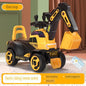 Children Excavator Digging Can Sit To Ride Roller Coasters