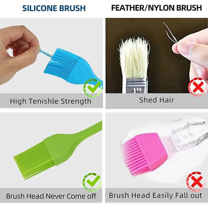 Food Grade Silicone Oil Brush Barbecue Basting Brush
