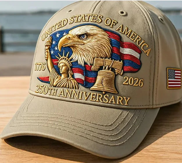 250th Anniversary of the United States Baseball Hats