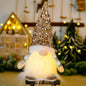 1~2pcs Gnome Christmas Decorations 30cm Light Up