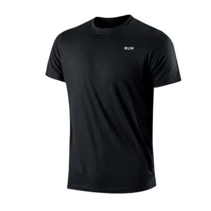 Men's Quick Dry Short Sleeve Gym Running Moisture Wicking