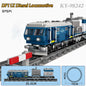 DOU BUILTBuilding Block City Train Track Model Electric
