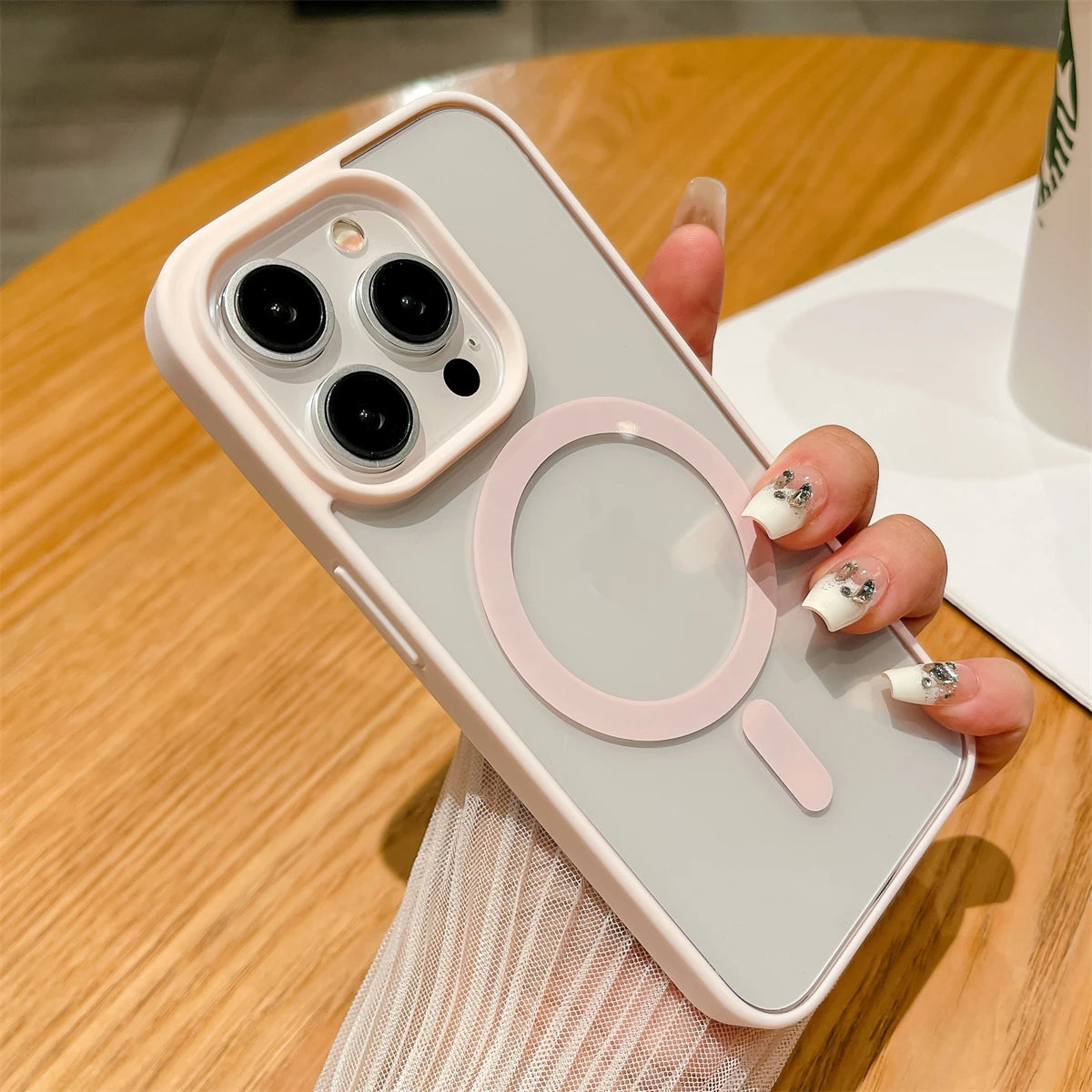 Luxury Shockproof Magsafe Wireless Charge Case