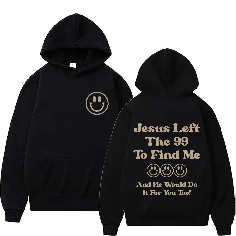 Harajuku Aesthetic Christian Jesus Church Hoodie Bible Verse