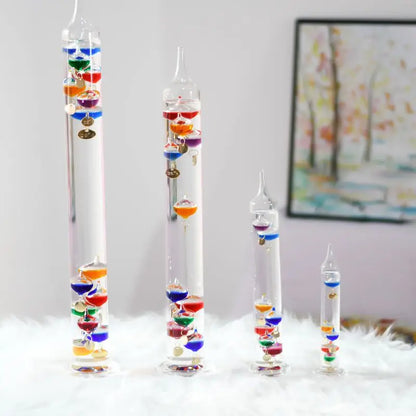 Galileo Thermometer Colorful Ball Suspended Bedroom Wine