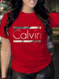 Hot Sale Women's Summer Fashion Casual Calvin