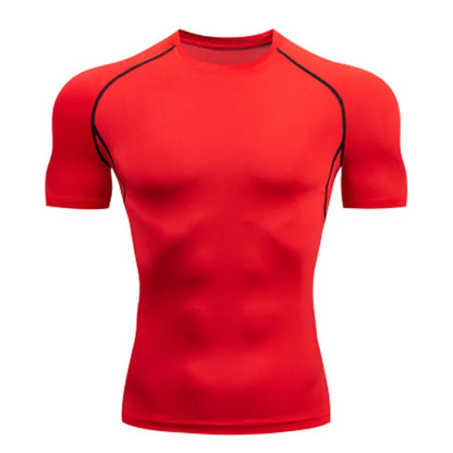 Men's T Shirt Outdoor Training Fitness Gym Jogging