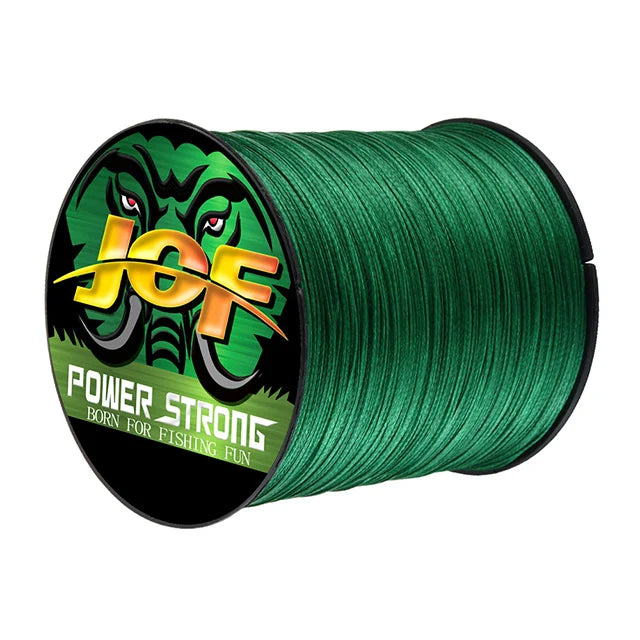 JOF 4 Braided x4 Strands 300M 100M Fly Fishing Line Multifilament