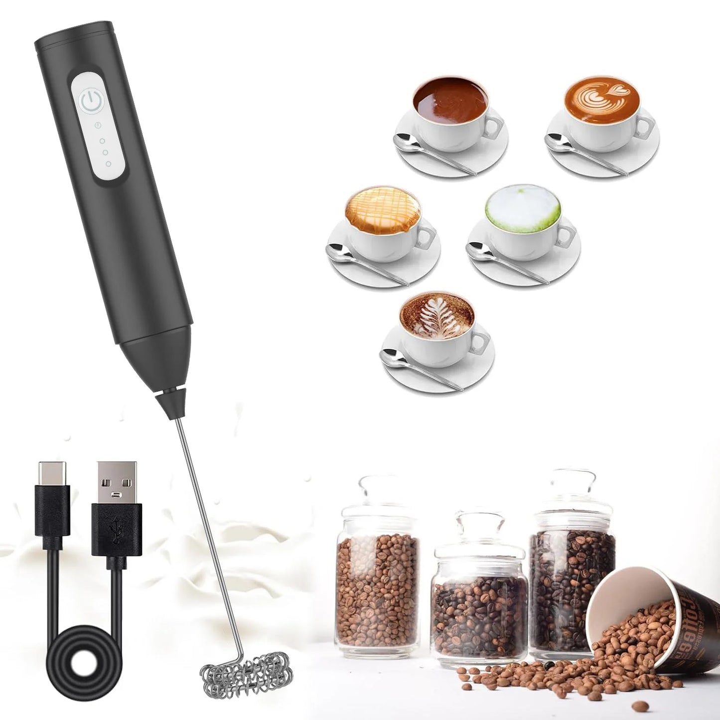 MINI Milk Frother USB Rechargeable