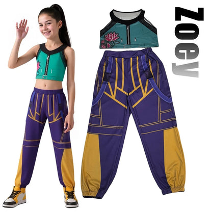 2025 Children Zoey Mira Rumi 3D Print Cosplay Costume