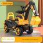 Children Excavator Digging Can Sit To Ride Roller Coasters