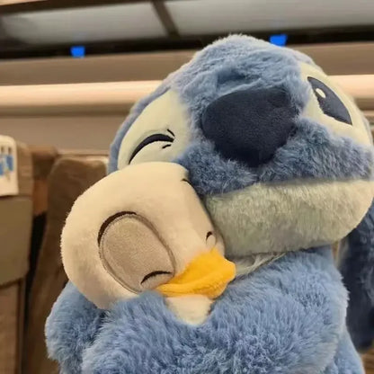 New Disney 20cm Plush Doll Stitch Lilo Doll Cute Duck Stitch Plush Stuffed Toy Christmas Children's Birthday Gift Kawaii Toys