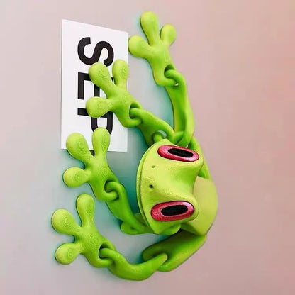 3D Printing Simulation Tree Frog Joint Movable Frog