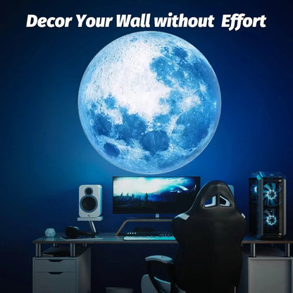 1 Projector Light Moon lamp, LED lamp, blue planet,