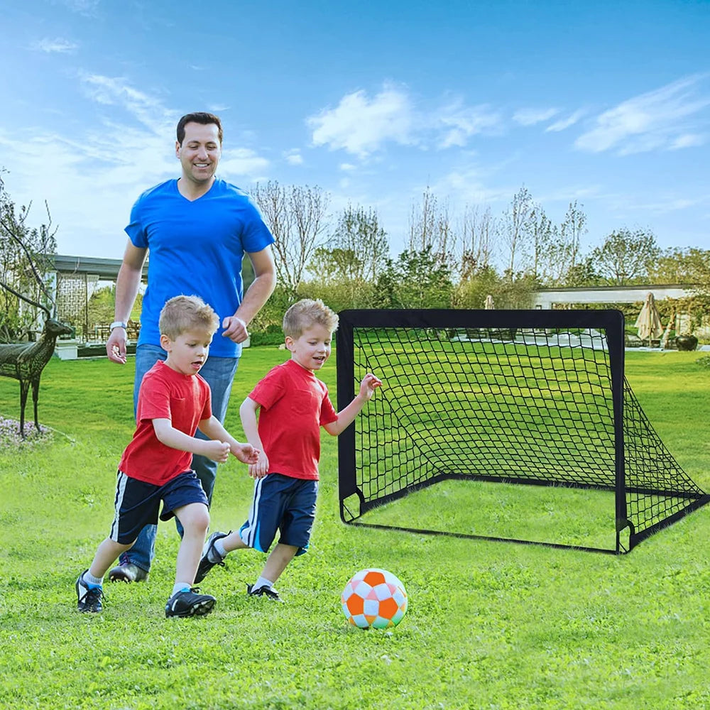 2pcs Soccer Goals for Backyard Set
