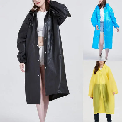 High Quality 1piece 145*68CM EVA Unisex Raincoat
