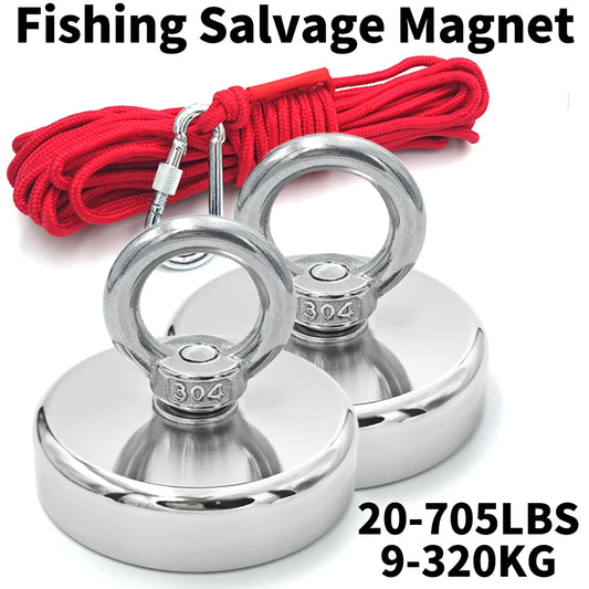 D16~D42mm Super Strong Neodymium Fishing Hook