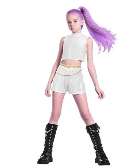 New K-POP Demon Hunter Cossplay Girls Costume