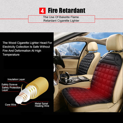 Hot Keep Warm Winter Household Cushion Heated Car Seat Cushion