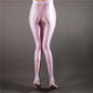 Women's Slim Solid Tights High Waist