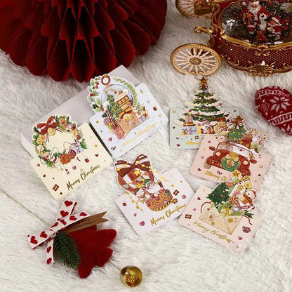 Christmas Card, Set of 30 Holiday Greeting Cards