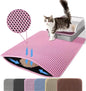 Cat Litter Mat Non Slip Big Pet Litter Box Filter Mat Double L