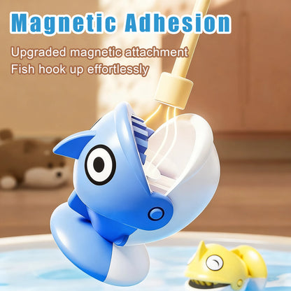 Magnetic Fishing Game - Educational Learning Toy with 2/6 Poles