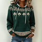 st patricks day women hoodie green clover
