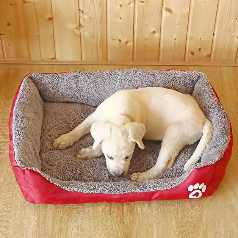 Pet Large Dog Bed Warm House Candy-colored
