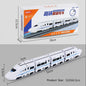 Kids DIY Simulation High Speed Railway Train Toy Car