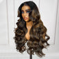 P1B30 Highlight Body Wave Human Hair Wigs 100%Human Hair Quality