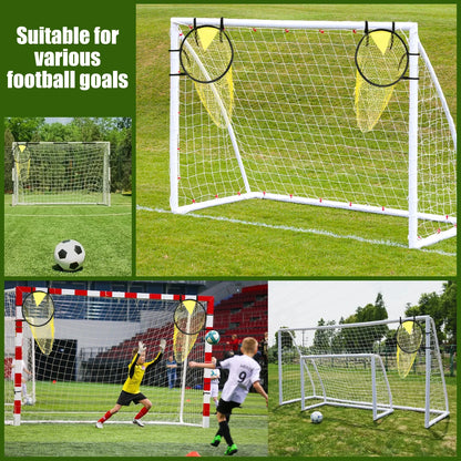 1/2pcs Soccer Training Shooting Net