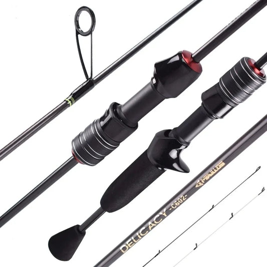 Mavllos Delicacy Ultralight Fishing Rod – 2 Tips (UL & L), 1-8lb Line,