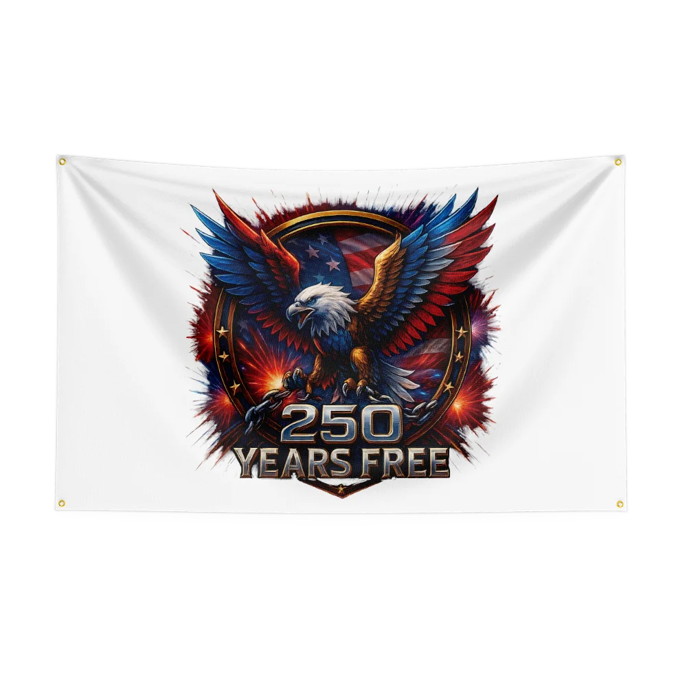 US 250th Anniversary 1776 2026 Semiquincentennial Flag, Independence