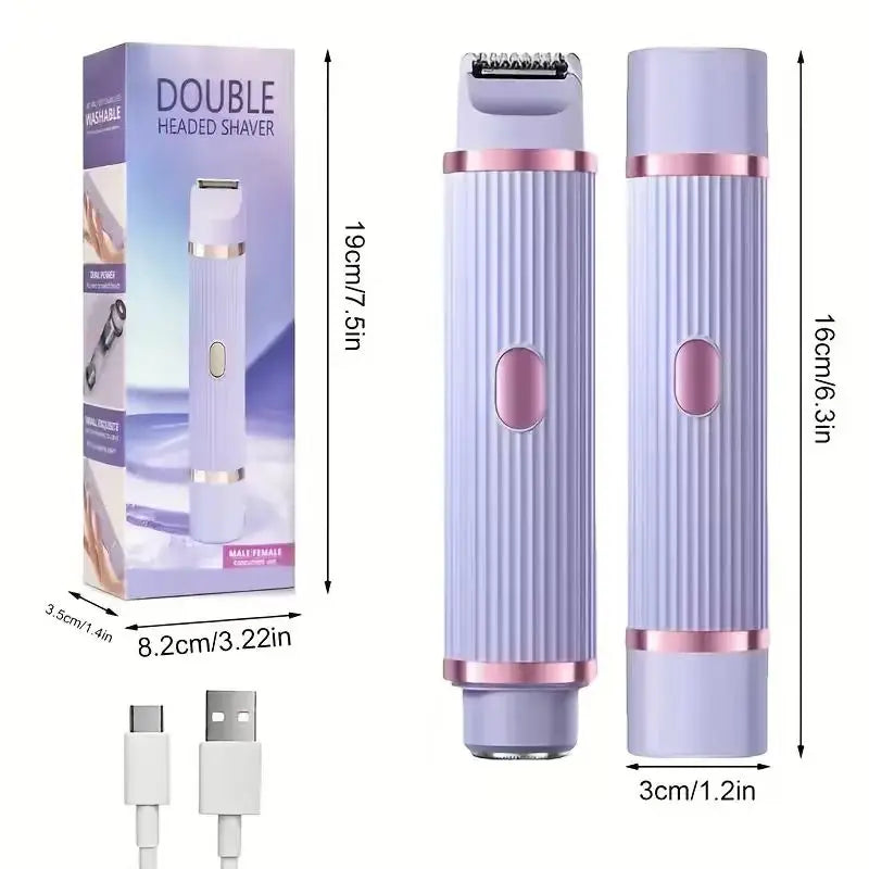 Two in one women's electric shaver - suitable
