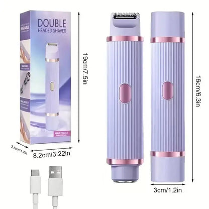 Two in one women's electric shaver - suitable