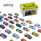 20/30/50Pcs Mini Car Set Inertia Pull Back Cars