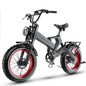 Cybervelo EK6 Peak 2000W Folding Electric Bike for Adults,