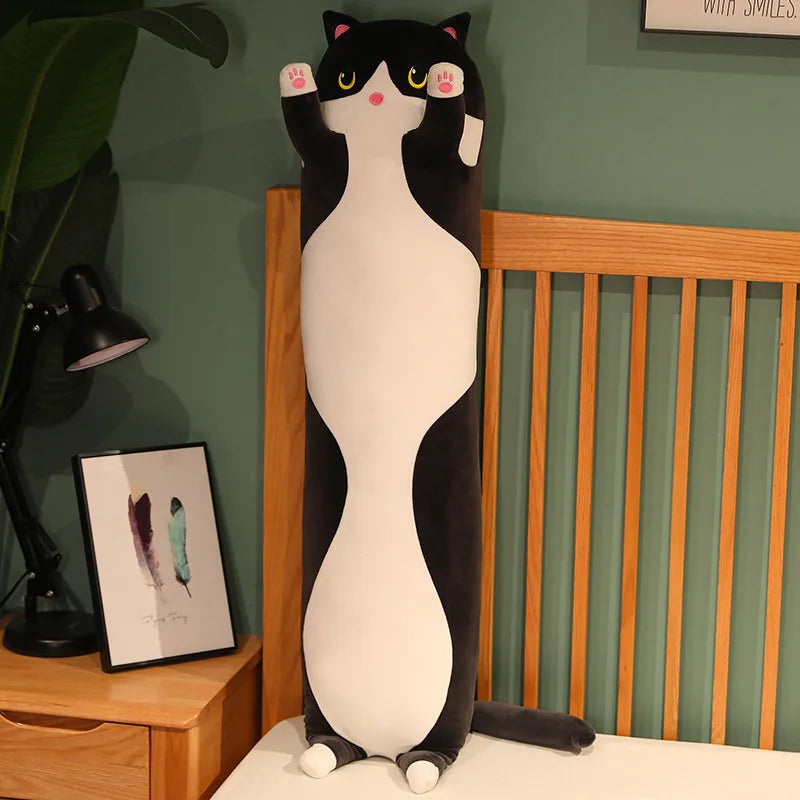 50/70/90/110/130cm Funny Joy Cute Soft Long Cat Plush Toys