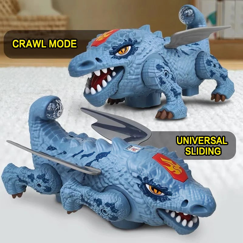 Stunt Flying Dragon Electric Toy for Boys Colorful