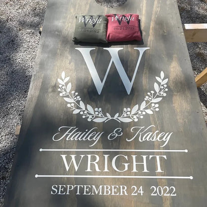 Cornhole Decals Custom Corn Hole