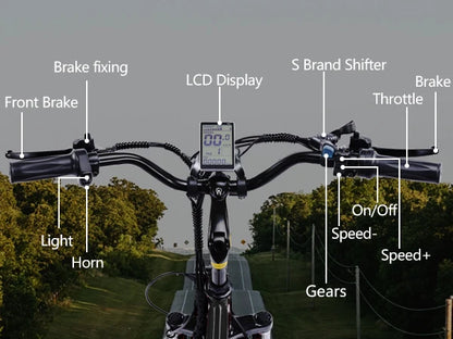 Electric Tricycle for Adults,500W Electric Trike,Electric Bicycle,20"