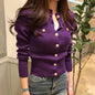 2025 Autumn Long Sleeve Fashion Women Cardigans