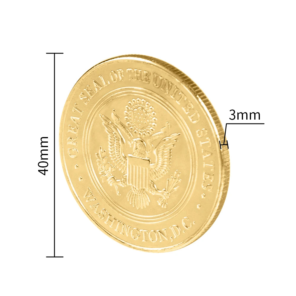 USA Navy Commorative Coin USAF USMC Army Coast