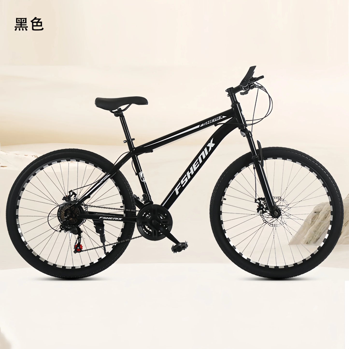 Adult wholesale mountain bikes, 24-inch and 26-inch, shock-absorbing,