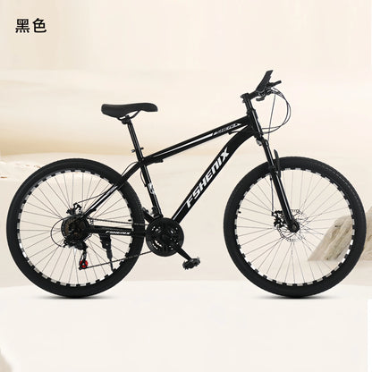 Adult wholesale mountain bikes, 24-inch and 26-inch, shock-absorbing,